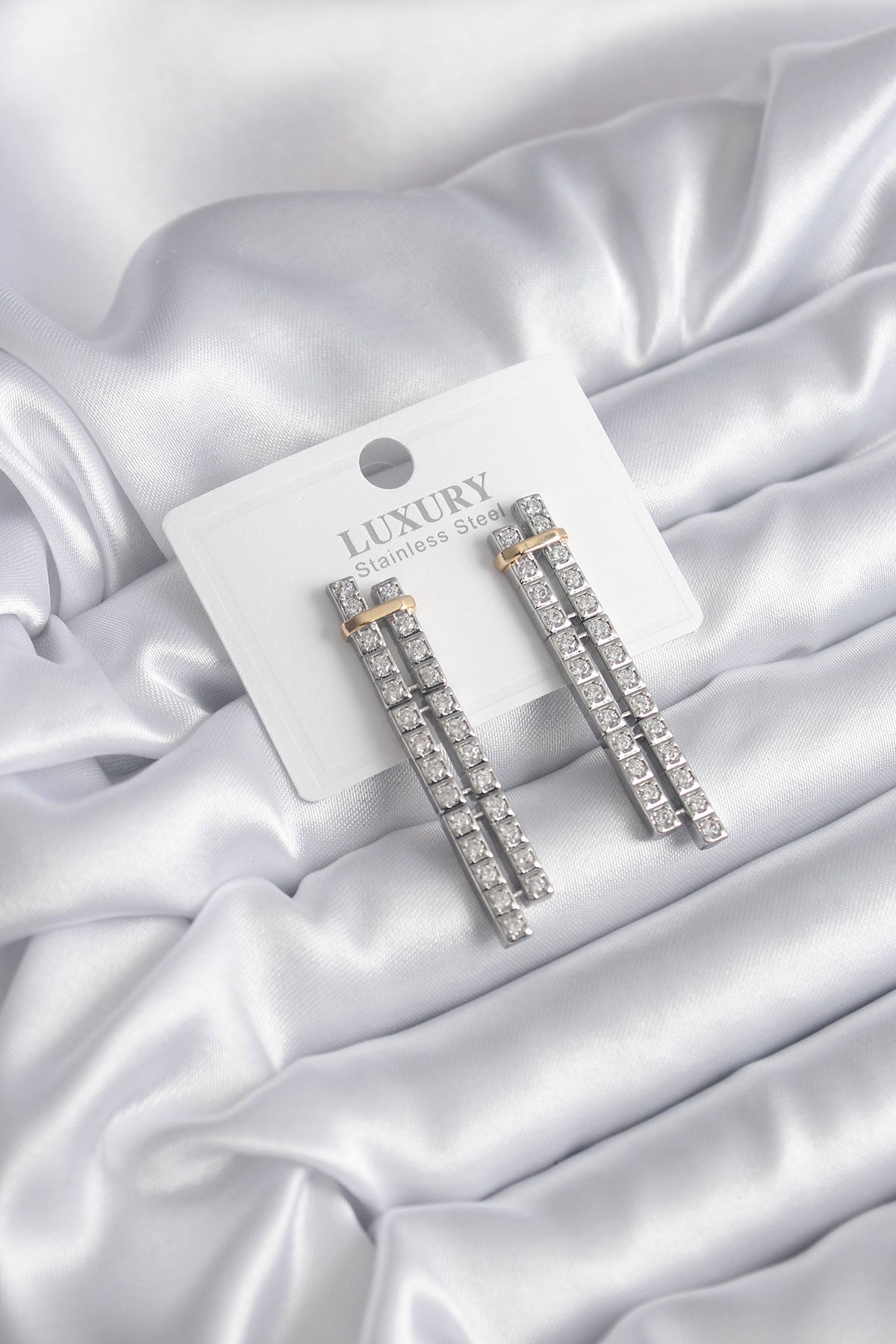 VIP Series Zircon Stone Waterway Women's Earrings