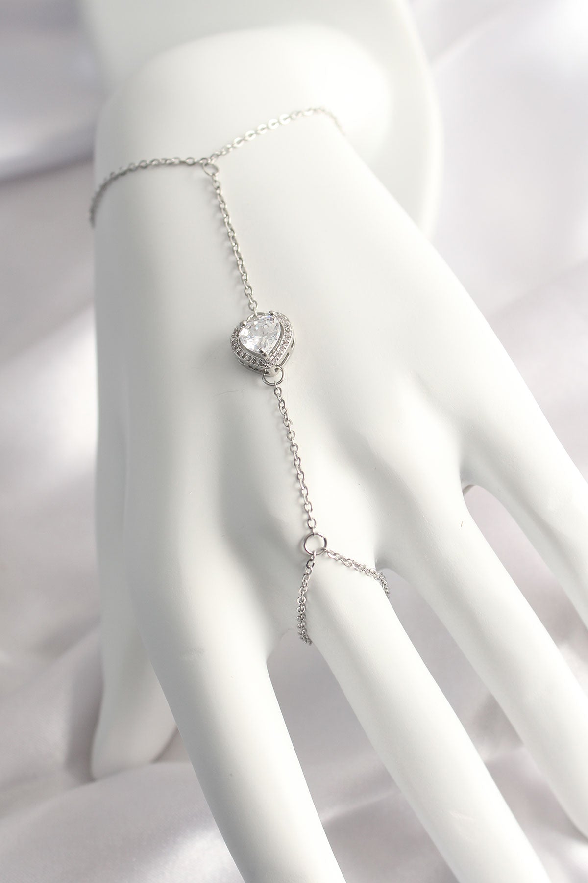 316L Steel Silver Color Heart Model Shahmaran