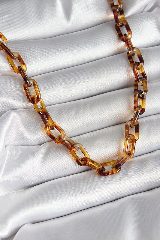 Mica Leopard Print Women's Necklace