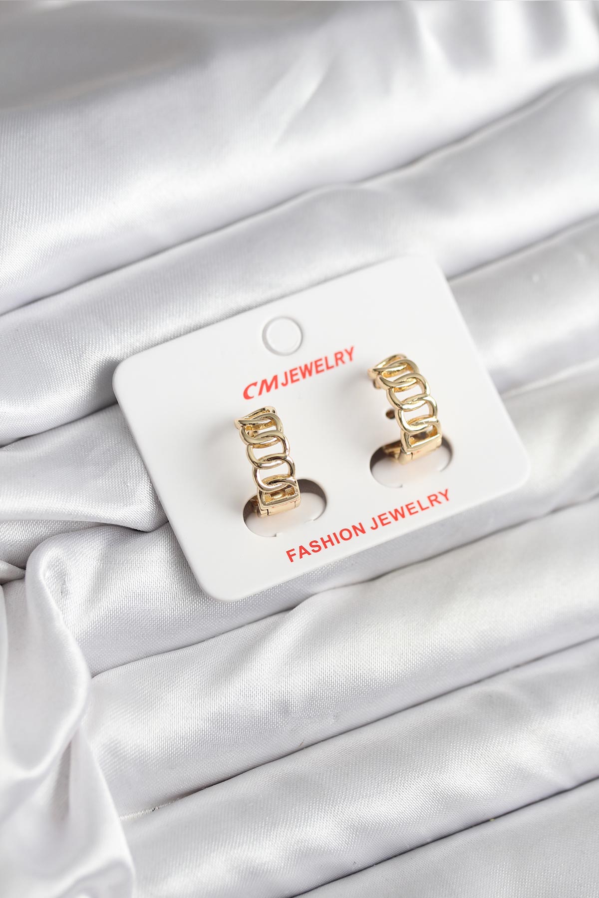 Gold-Tone Milky Way Women's Earrings