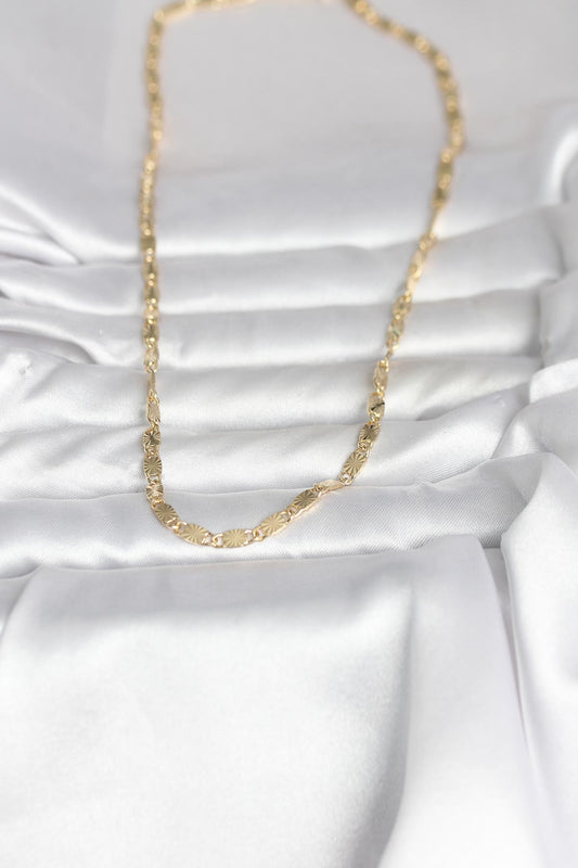 CM 14K Gold Renk Lazer Model 45 cm Kadın Kolye