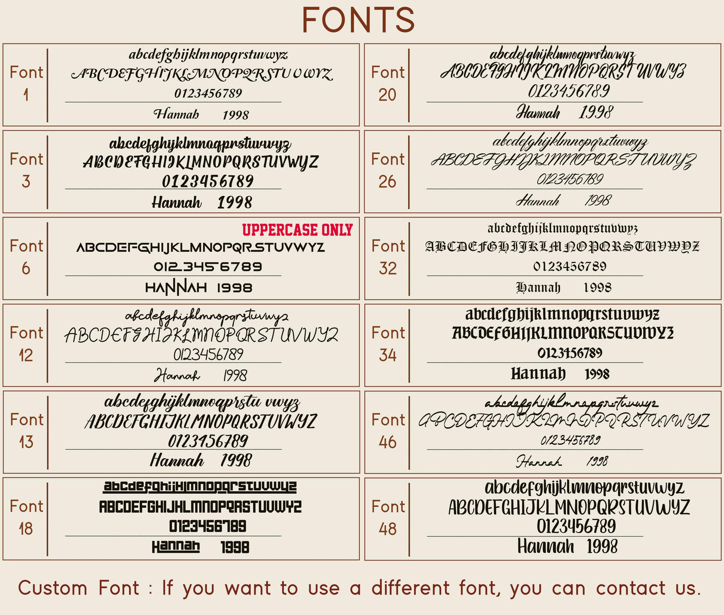 Personalized Name Necklace: Sterling Silver or Gold Custom Nameplate