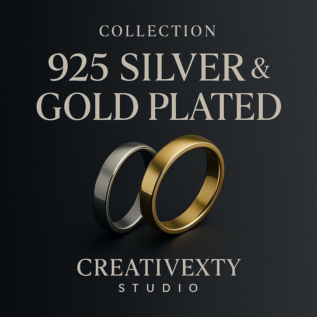 925 Silver & Gold Plated