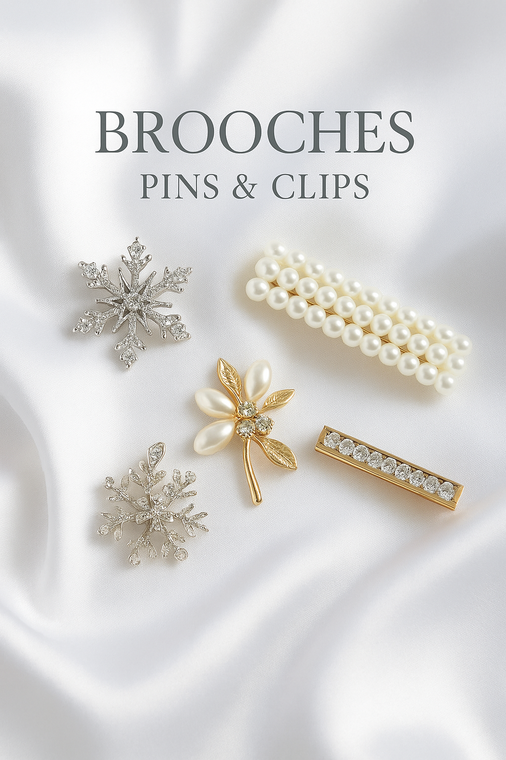 Brooches, Pins & Clips