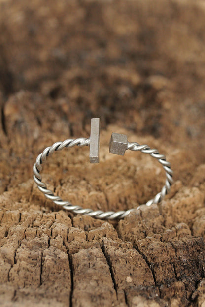 New Season Geometric Design Men's Cuff Bracelet