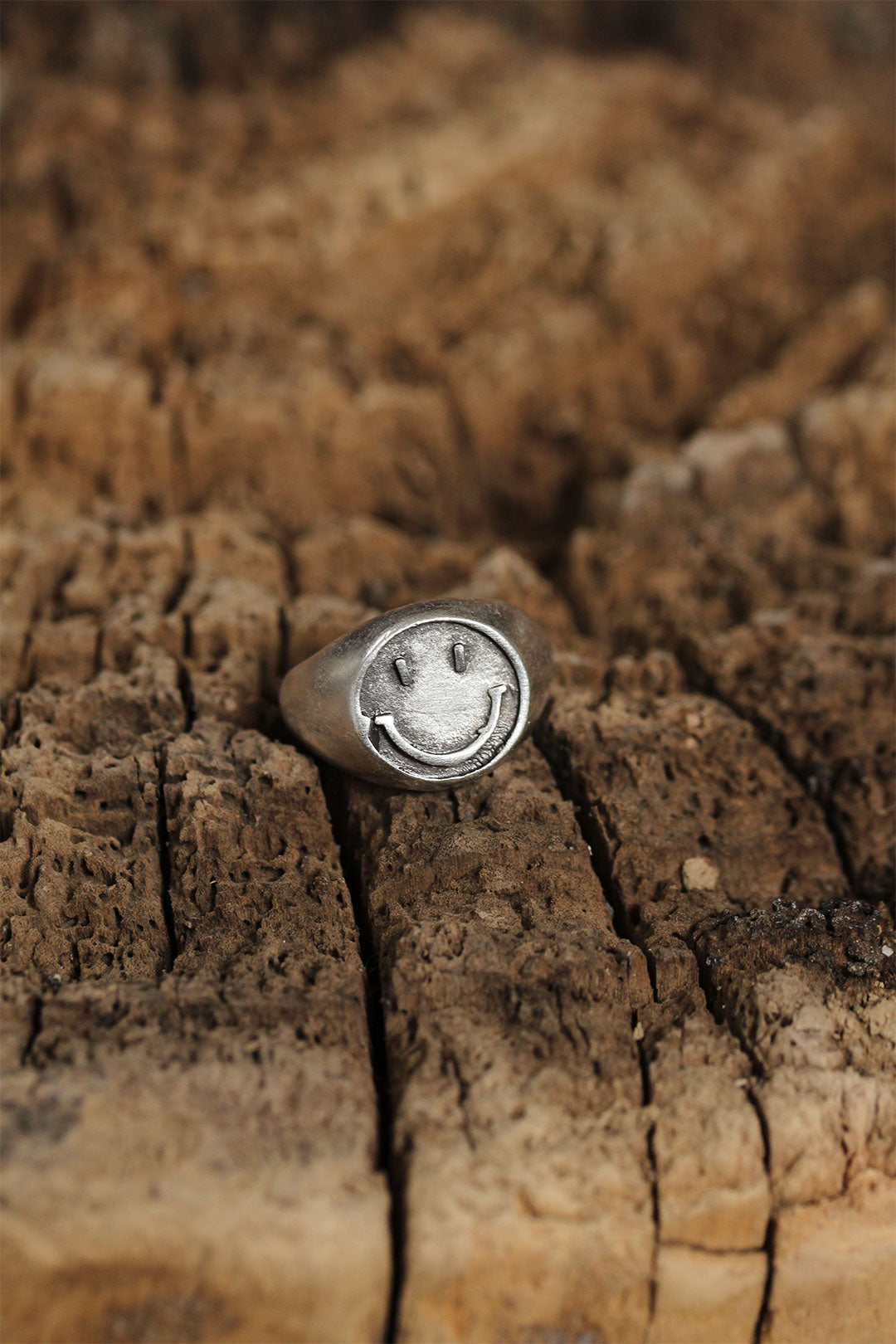 Authentic Emoji Design Adjustable Women's Ring