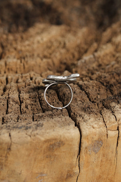 Authentic Snake Design Adjustable Women's Ring