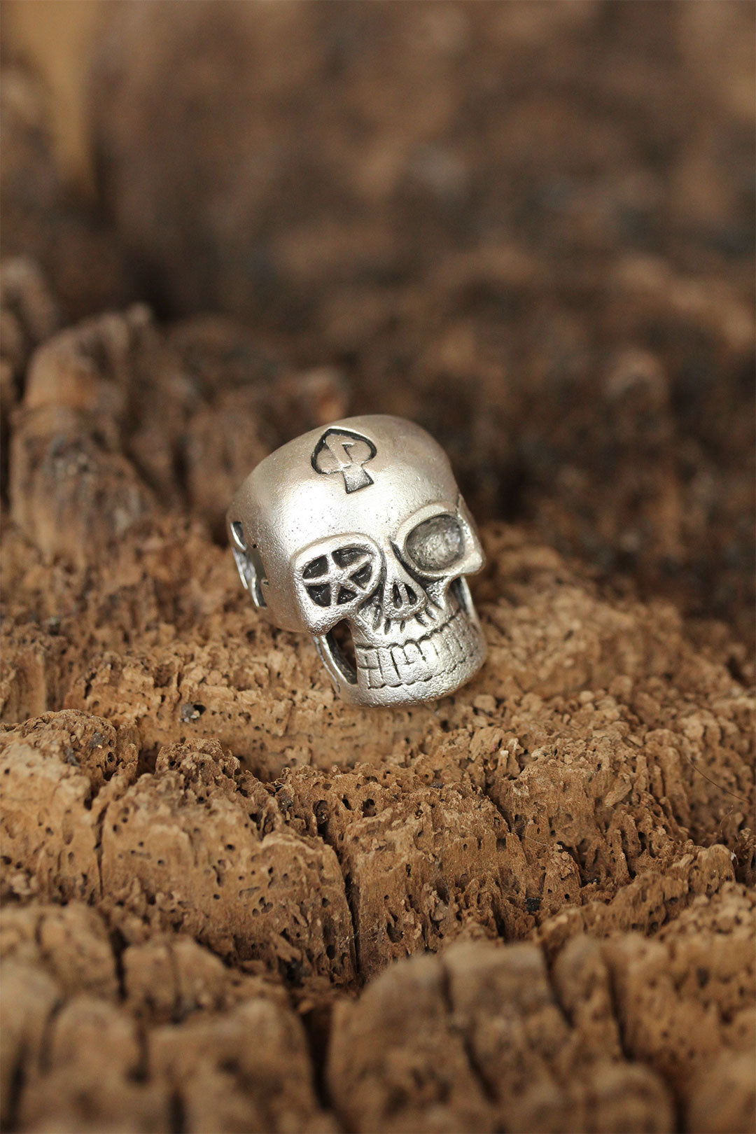 Skull Model Adjustable Men's Ring