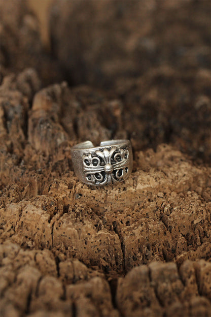 Motif Adjustable Men's Ring