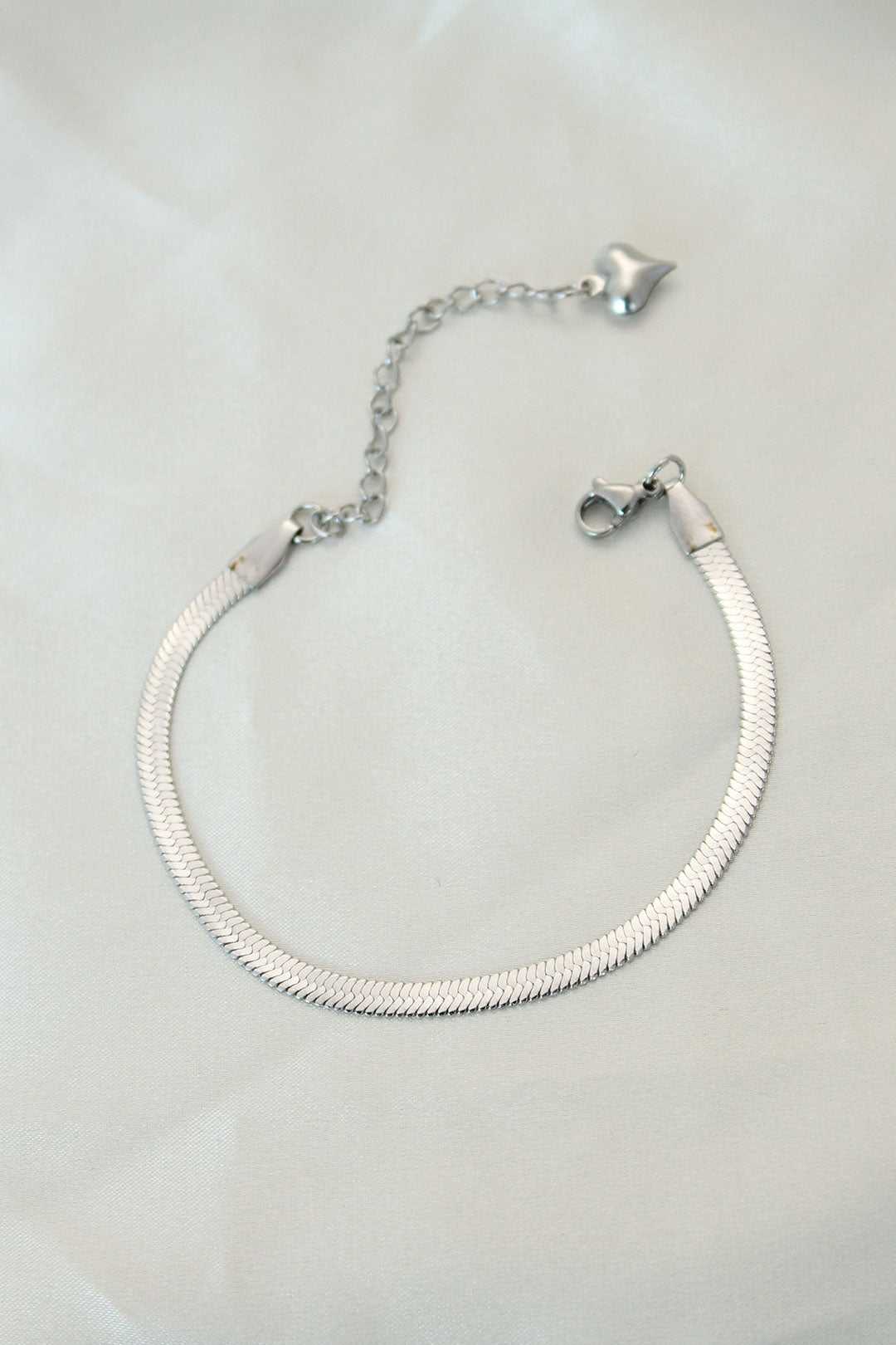 316L Steel Silver Color Italian Chain Bracelet
