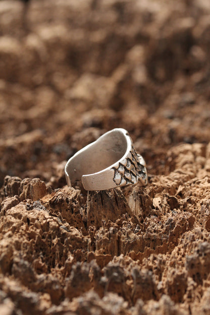 Skull Pattern Adjustable Ring