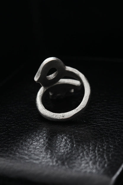 Adjustable Spiral Key Model Men's Ring