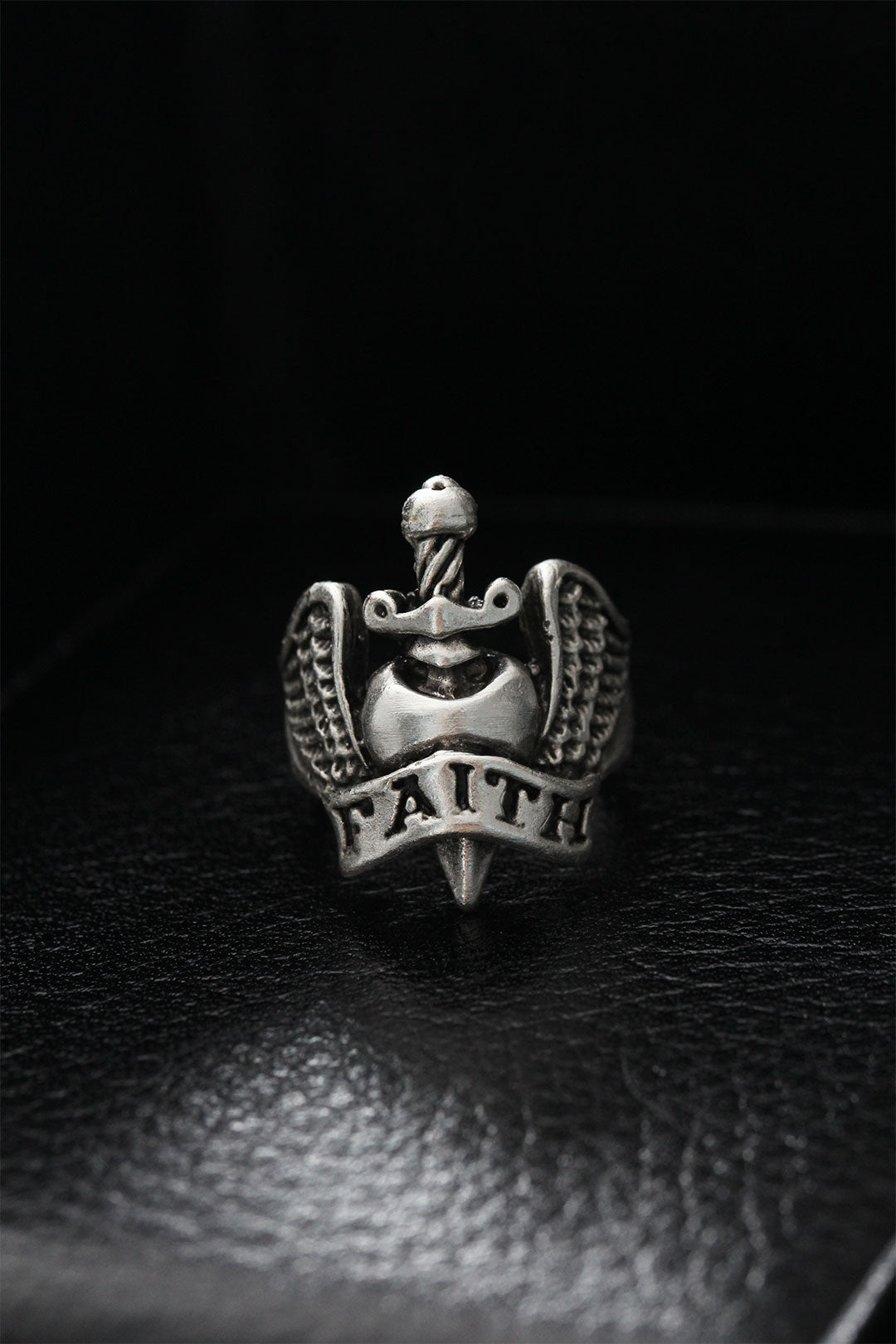 Adjustable Faith Model Men's Ring
