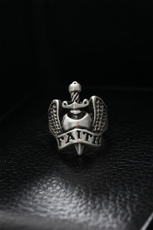 Adjustable Faith Model Men's Ring