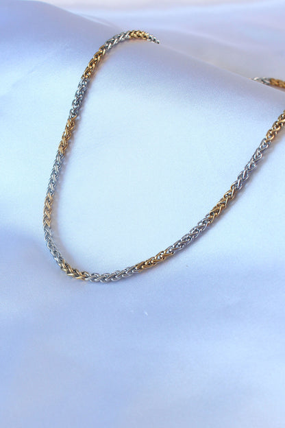 316L Steel Mix Color Thick Chain Model Men's Necklace