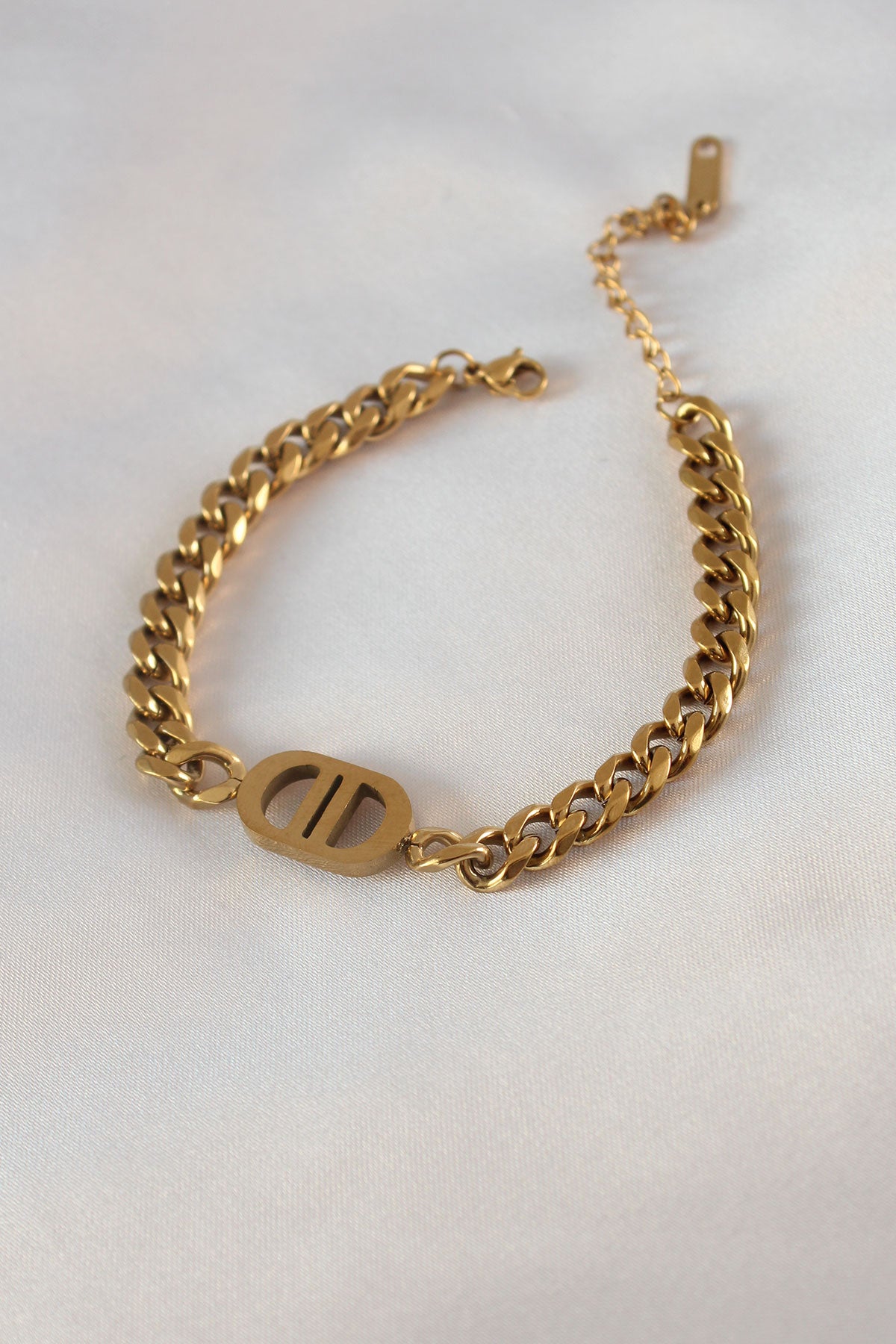 316L Steel Gold Color Chain Model Women's Bracelet