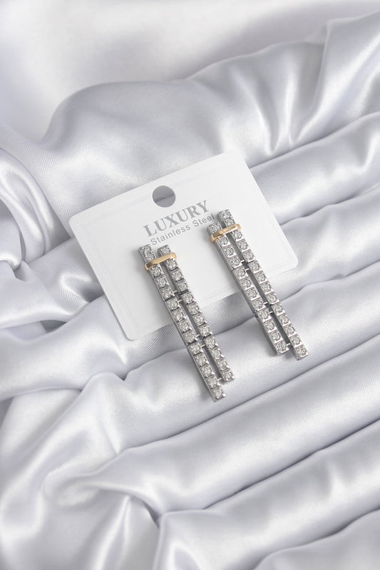 VIP Series Zircon Stone Waterway Women's Earrings