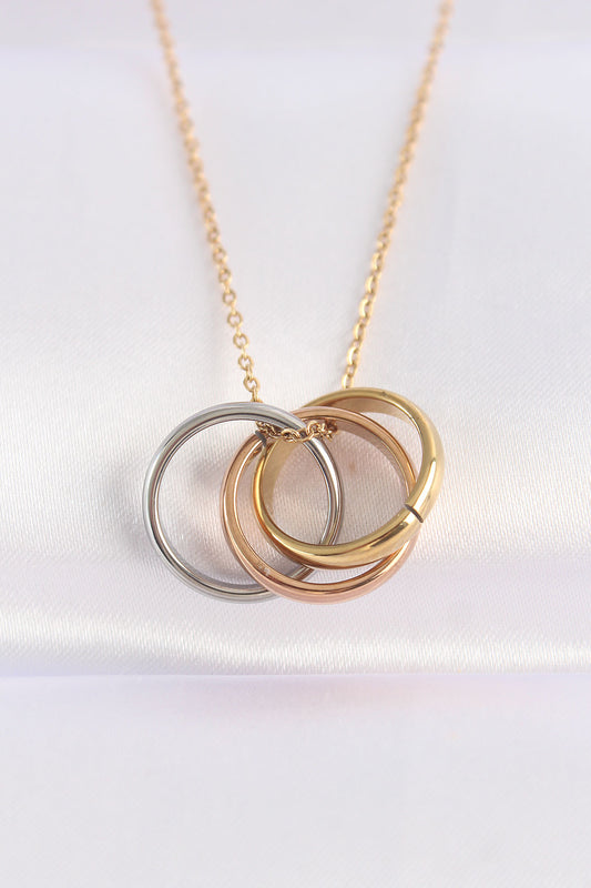 316L Steel Chain Multi-Color Model Necklace