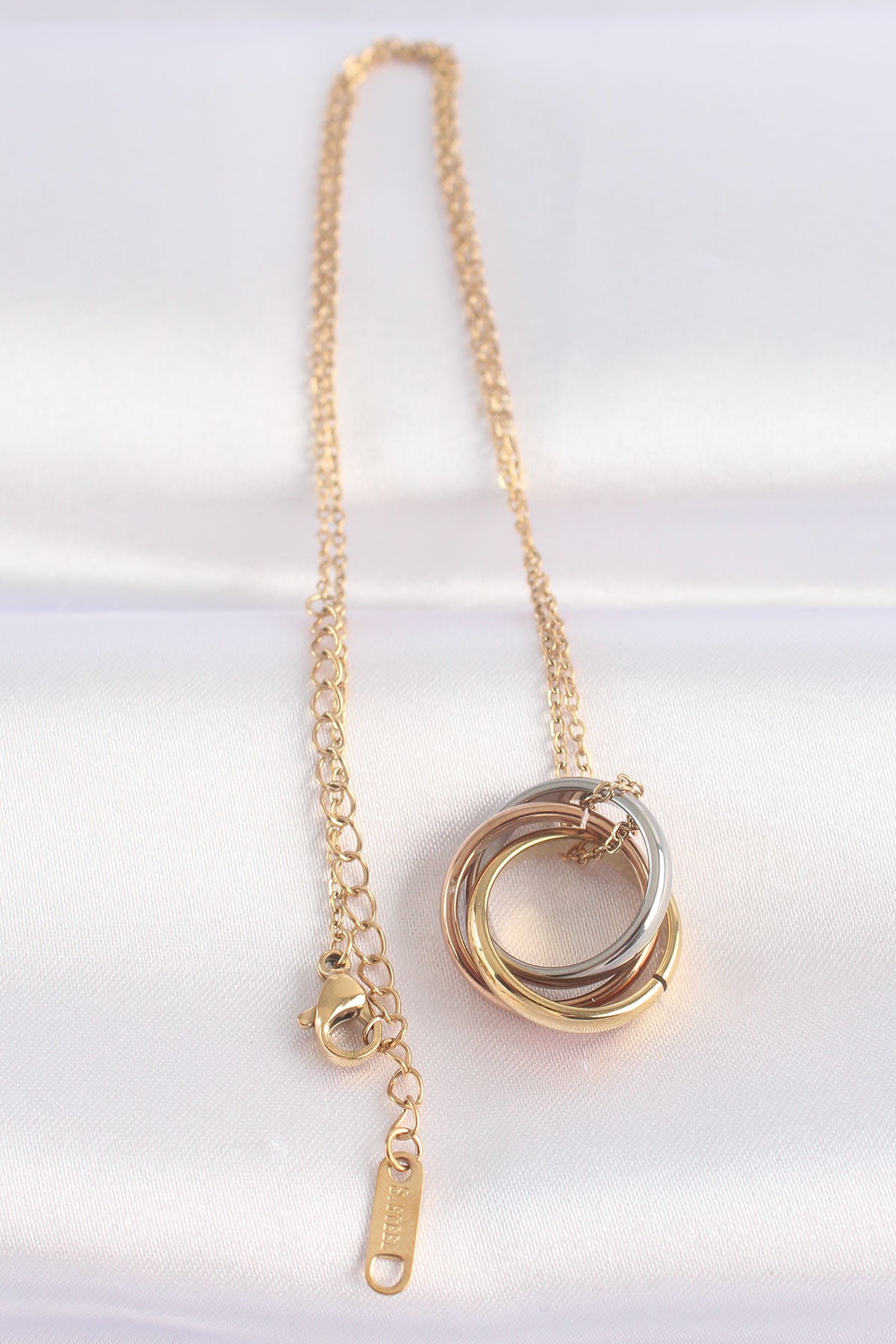 316L Steel Chain Multi-Color Model Necklace