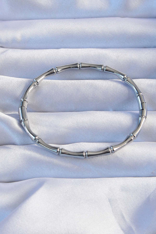 316L Steel Silver Color Bone Model Bracelet