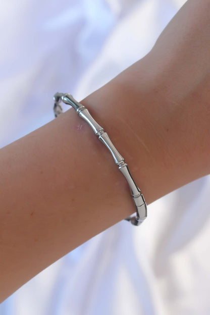 316L Steel Silver Color Bone Model Bracelet