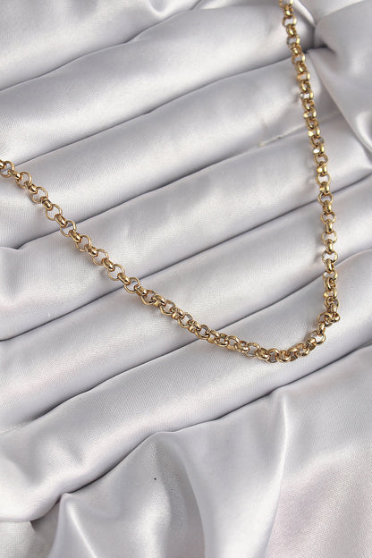 316L Steel Gold Color Women's Necklace