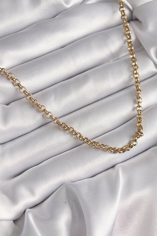 316L Steel Gold Color Women's Necklace