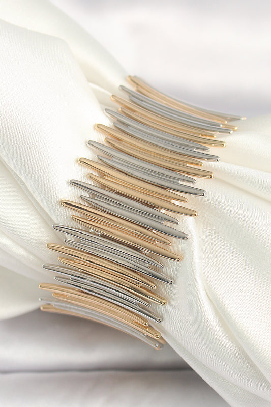 Brass Mix Color Elastic VIP Series Women's Bracelet