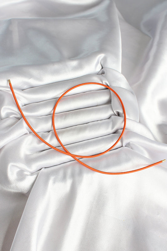 Magnetic Orange Color Spiral Women's Bracelet