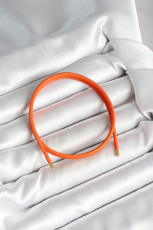 Mıknatıslı Turuncu Renk Sarmal Kadın Bileklik