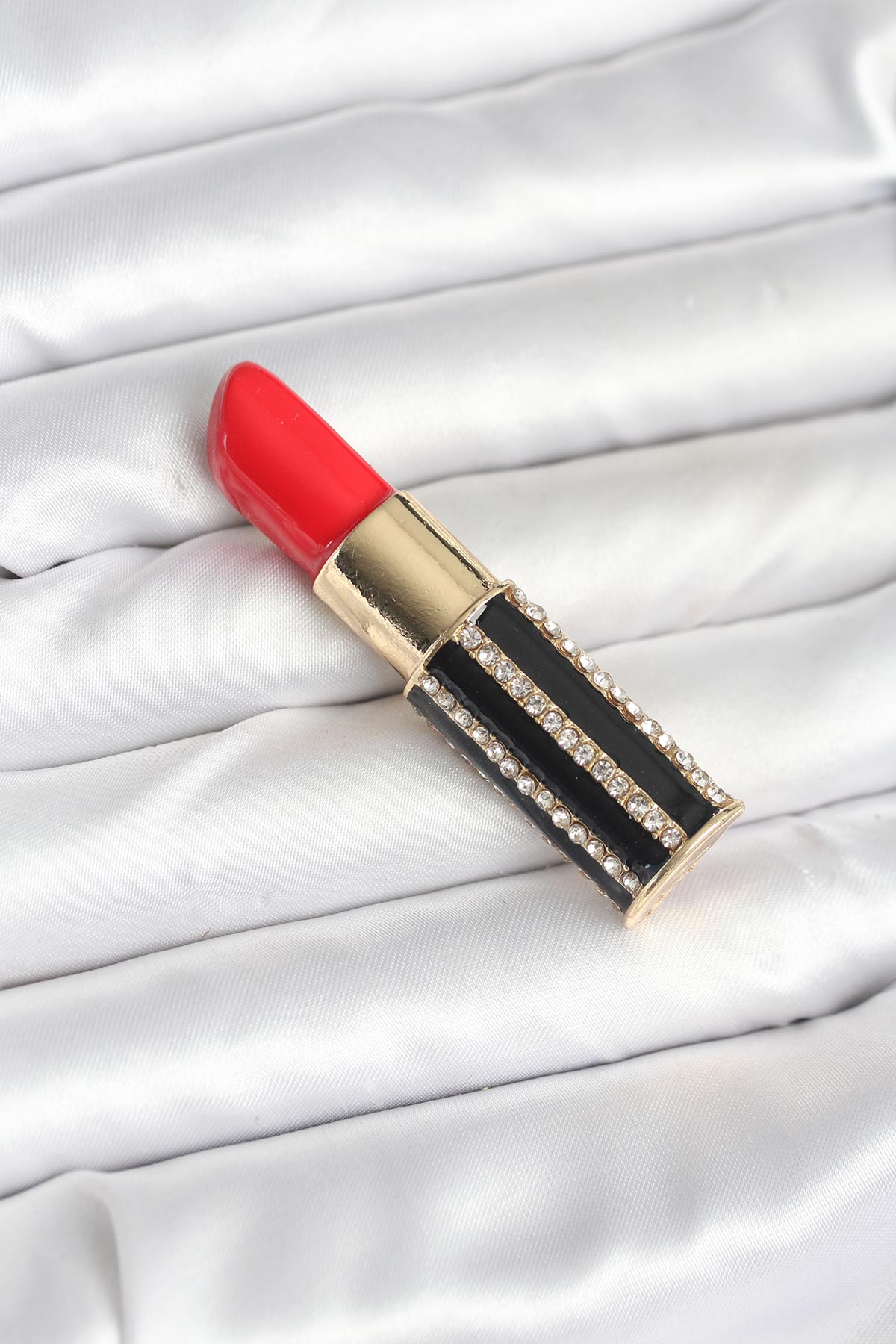 Lipstick Brooch Pin
