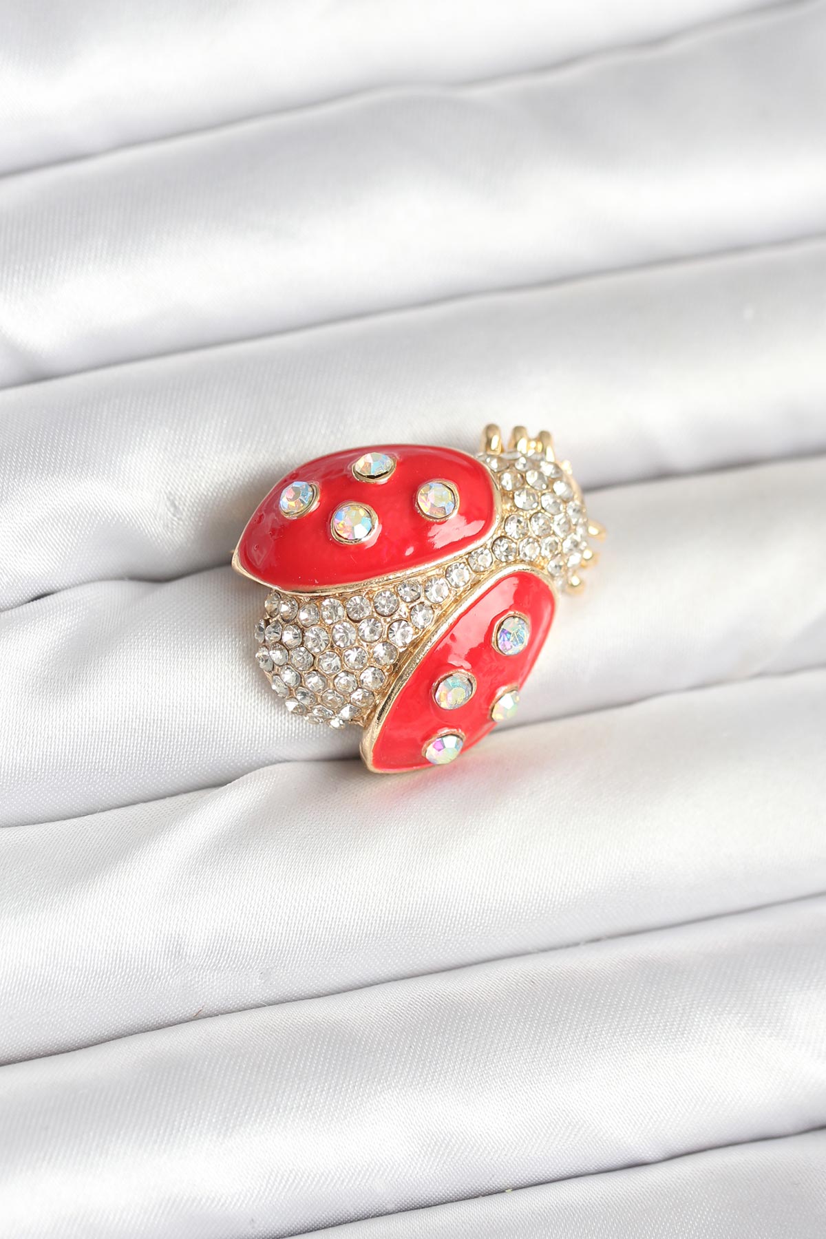 Ladybug Brooch Pin