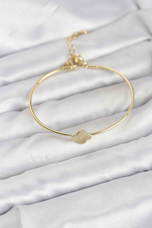 Gold-Tone Clover Women's Bracelet
