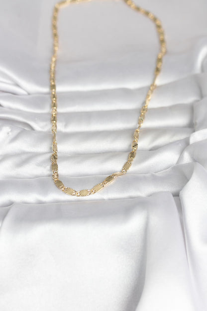 CM 14K Gold Renk Lazer Model 45 cm Kadın Kolye