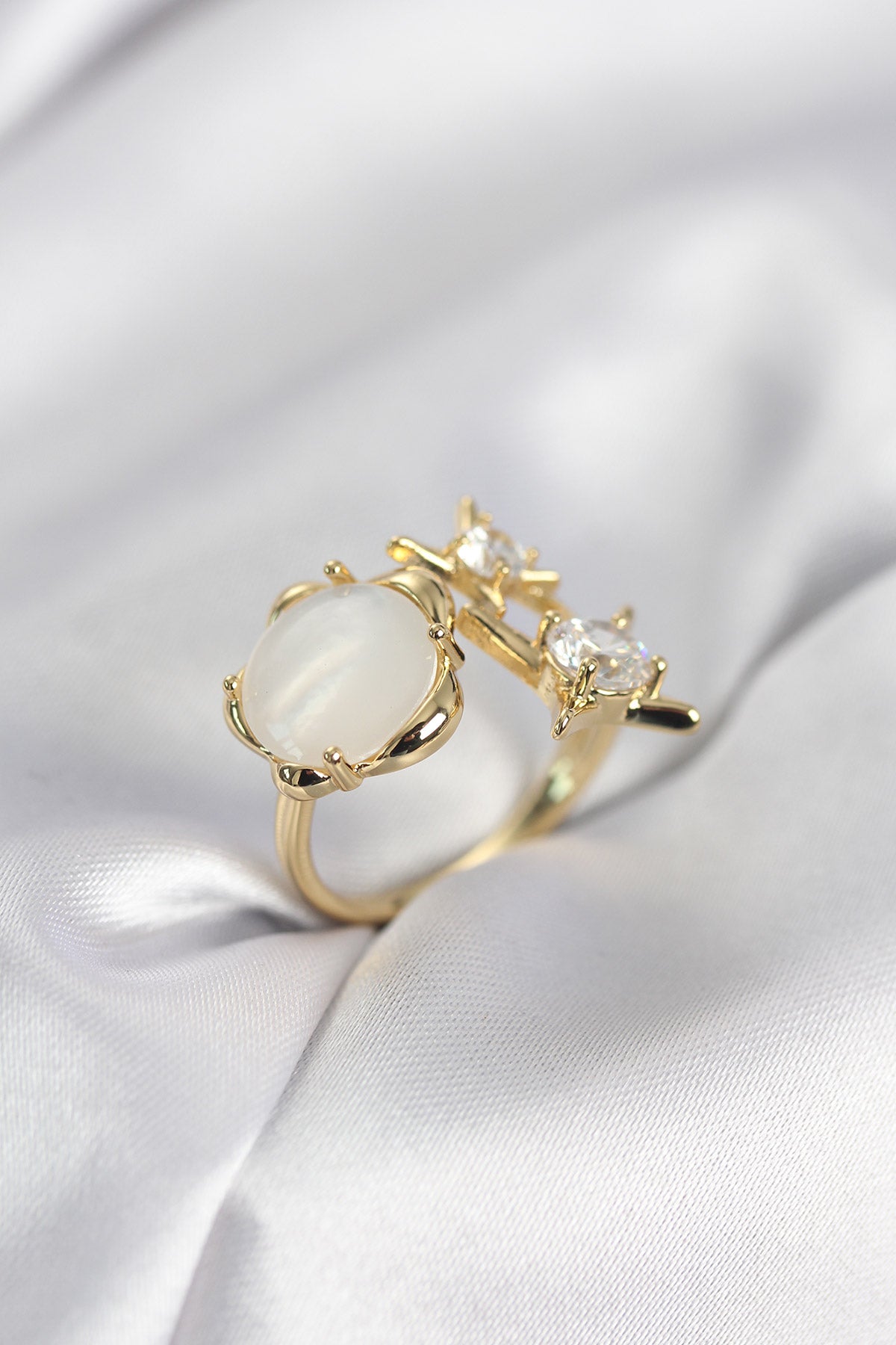 Gold-Tone North Star Women's Ring