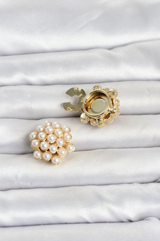 Pearl Accent Brooch Pin