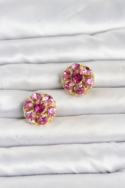 Pink Zircon Brooch Pin