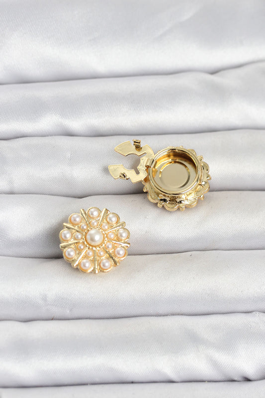 Gold-Tone Brooch