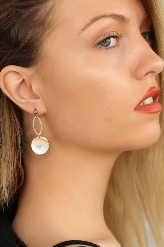 Rose Color Women's Earrings