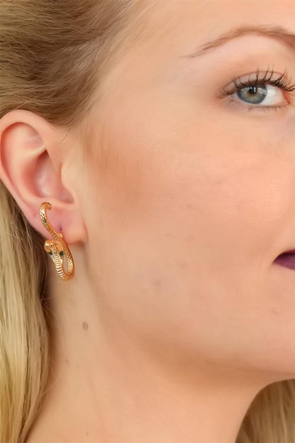 Snake Design Women's Earrings
