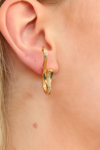 Snake Design Women's Earrings
