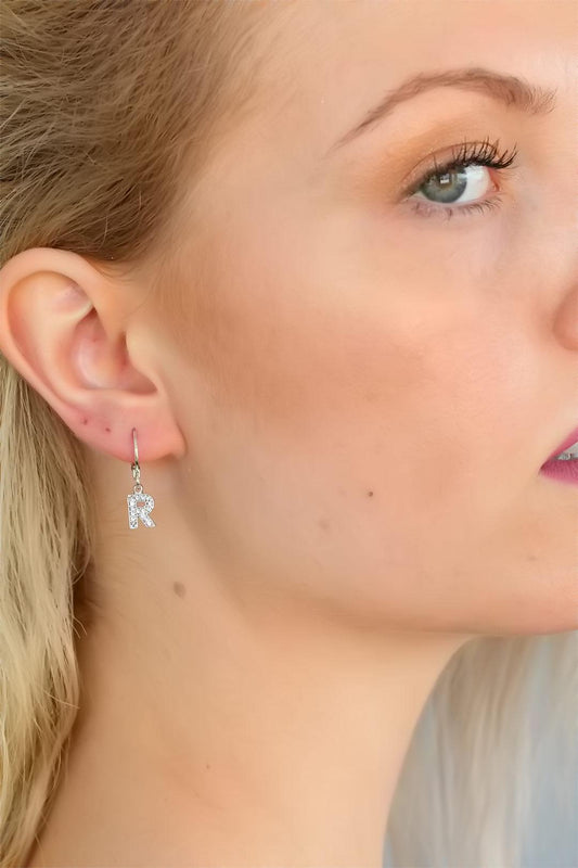 R Letter Women's Earrings