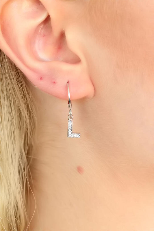 L Letter Women's Earrings