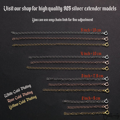 14K Solid Gold Necklace Detangler Clasp: Layered Chain Organizer