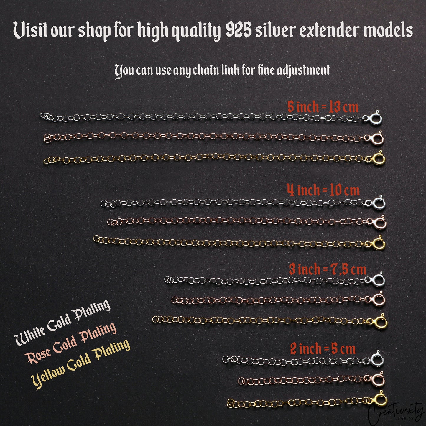 14K Gold Necklace Detangler: Sterling Silver Layered Clasp