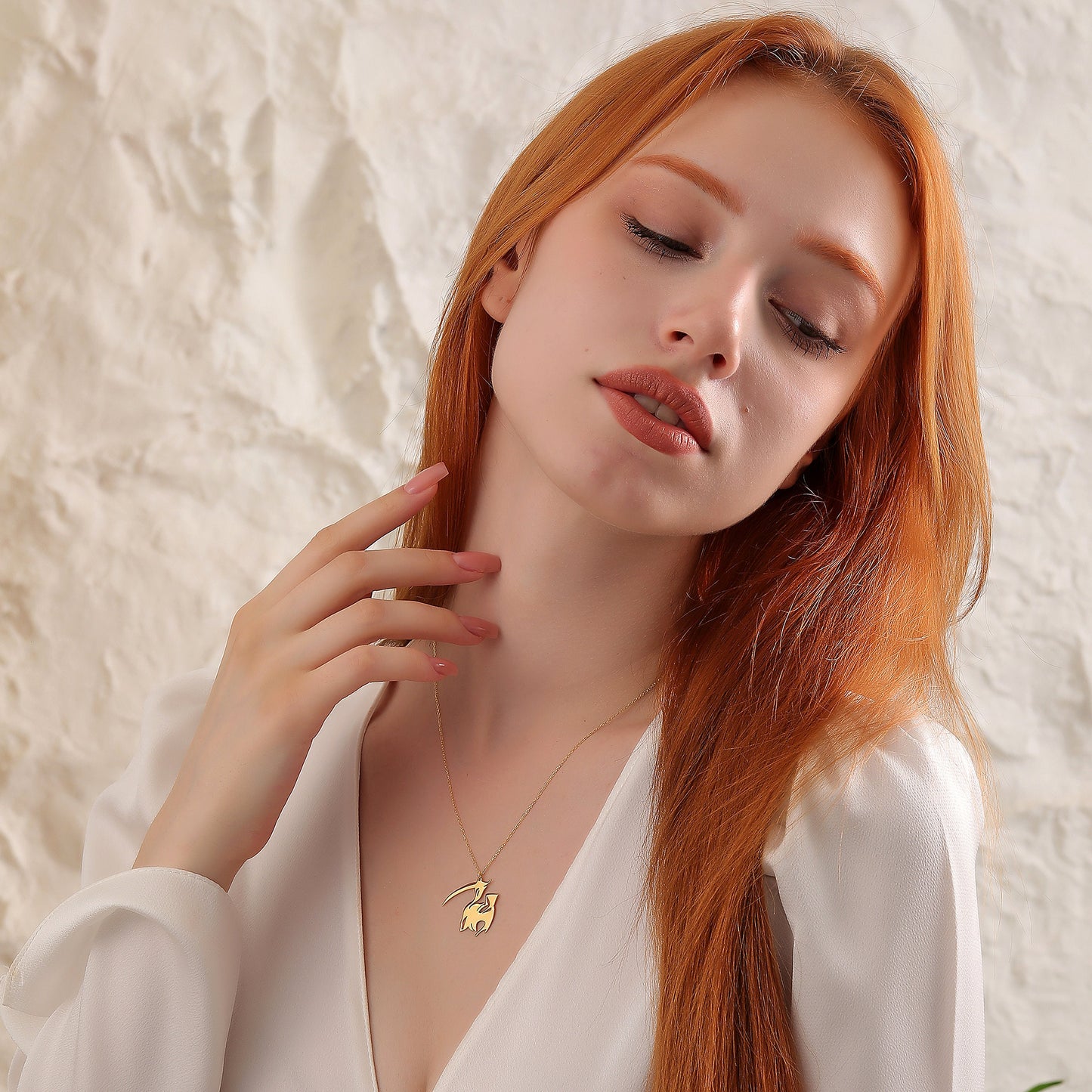 Grim Reaper Necklace: Sterling Silver Azrael Pendant, Goth Halloween Jewelry