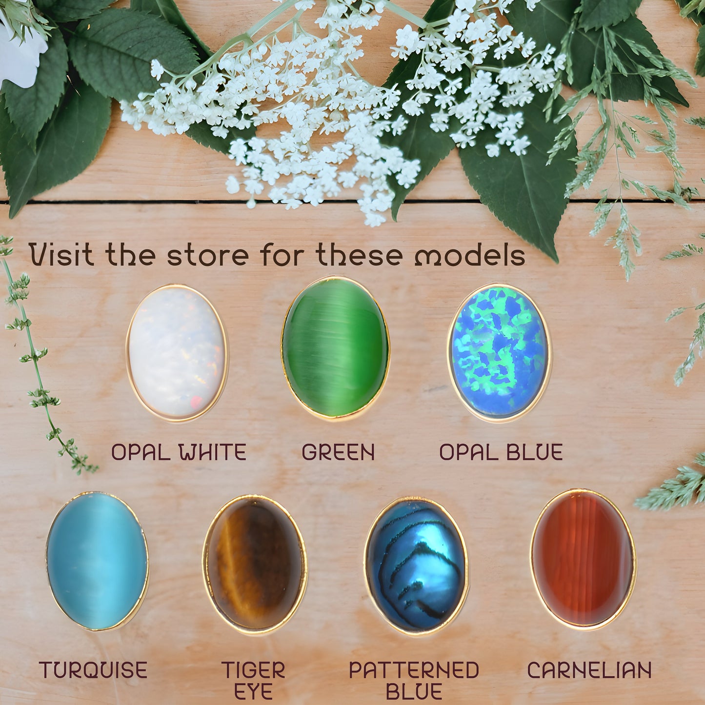 Dainty Gemstone Necklace: 925 Sterling Silver, Carnelian, Turquoise, Rose Quartz