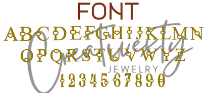 Personalized Birthstone Initial Necklace: 14K Solid Gold Monogram