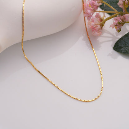 Sterling Silver Chain Necklace: Cobra, Herringbone, Cuban, and More