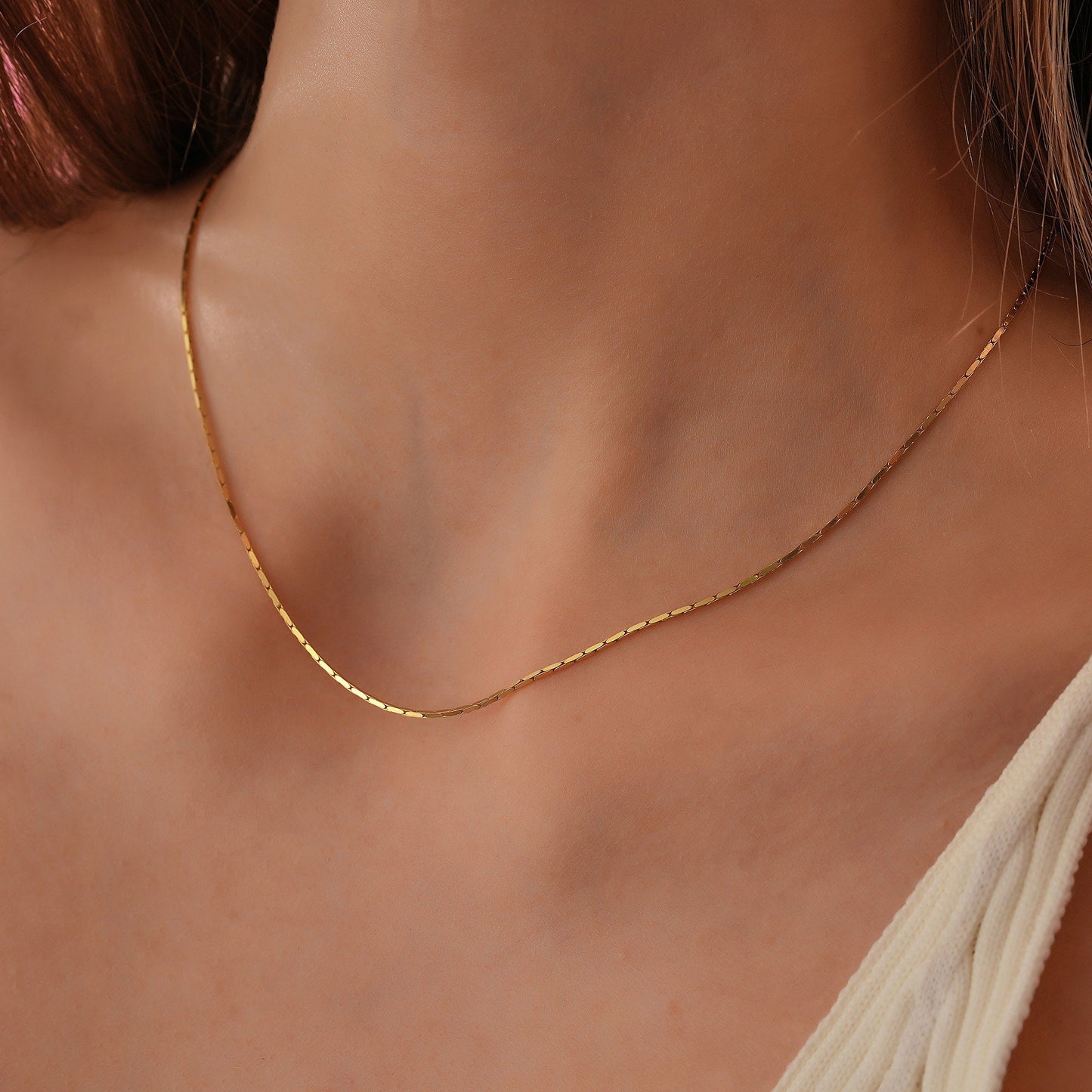 Sterling Silver Chain Necklace: Cobra, Herringbone, Cuban, and More